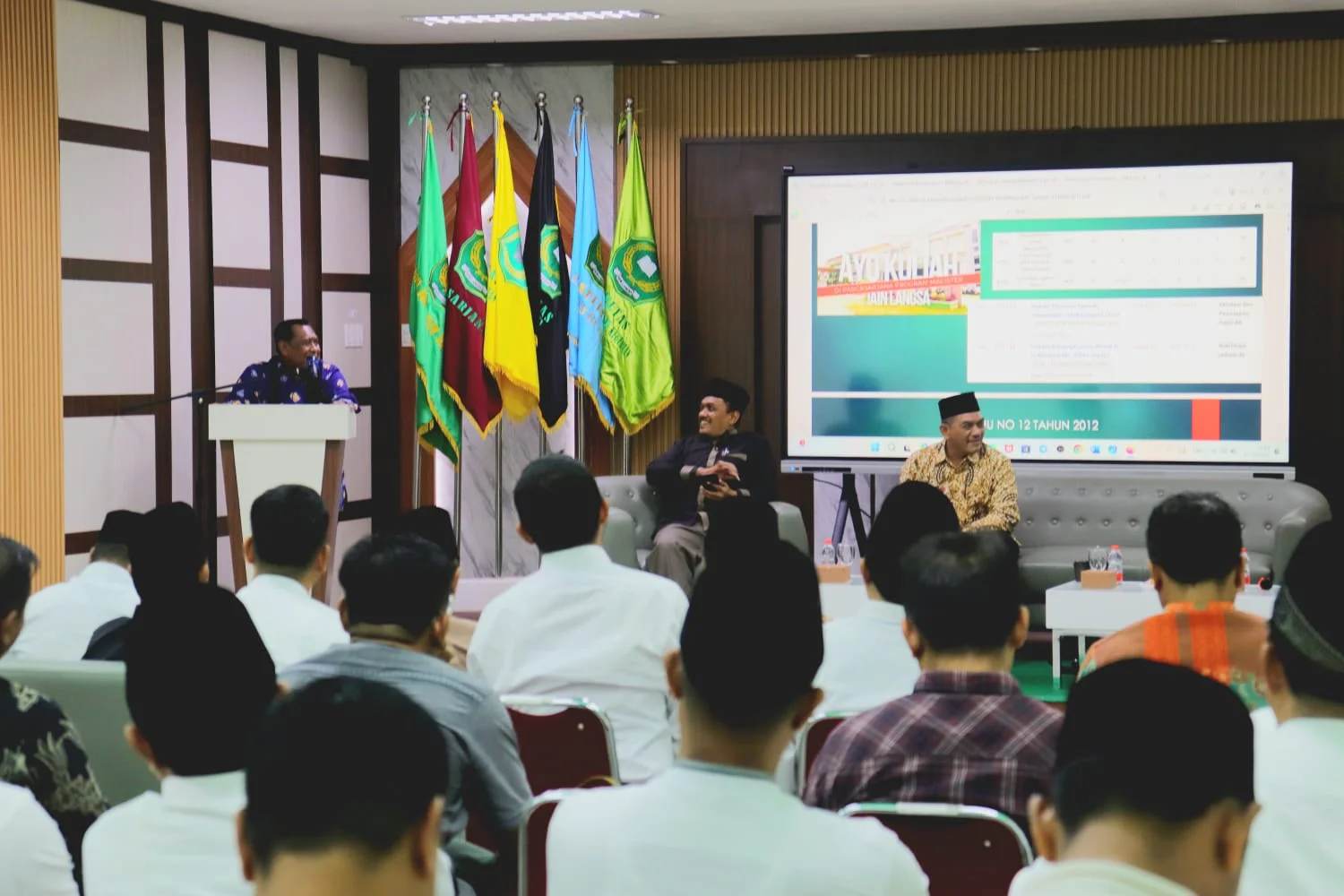 Dewan Eksekutif BAN-PT Ajak Kuliah di Pascasarjana IAIN Langsa