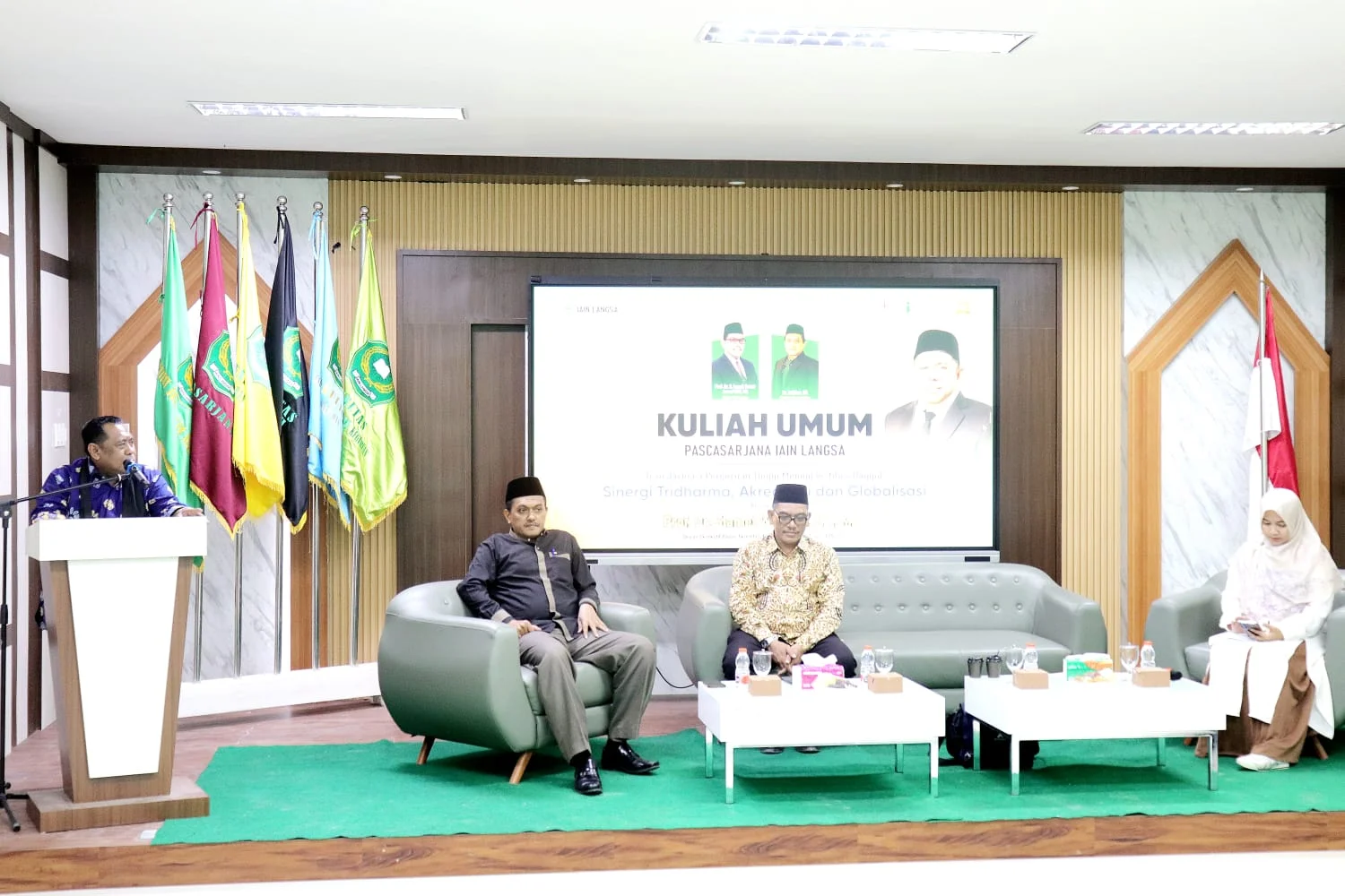 Dewan Eksekutif BAN-PT Isi Kuliah Umum di IAIN Langsa
