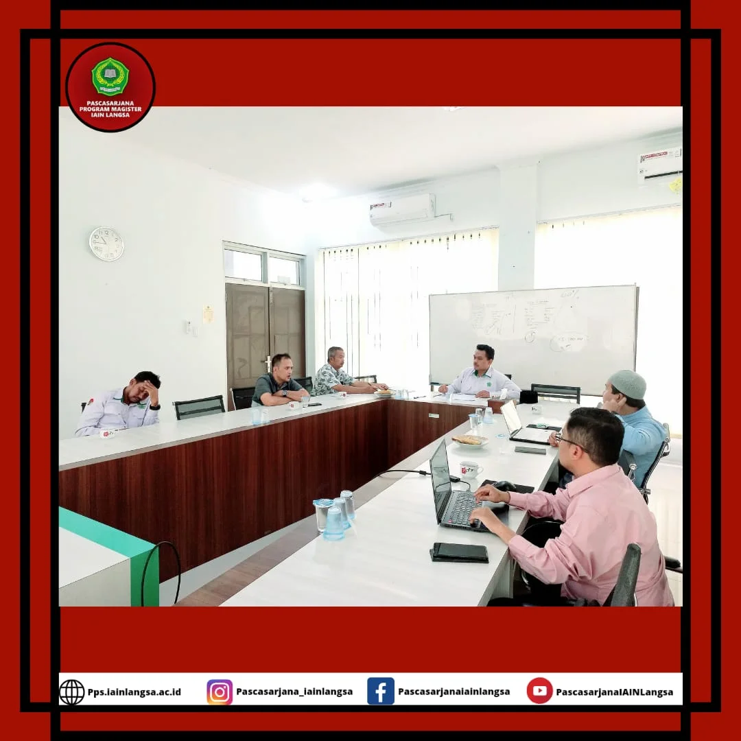 Rapat Persiapan Studium Generale Pascasarjana IAIN Langsa