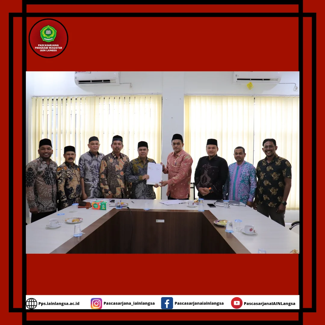 Dewan Syariah Aceh dan Pascasarjana IAIN Langsa tandatangani MoA