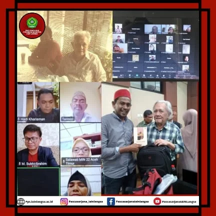 Pascasarjana IAIN Langsa Adakan Webinar Nasional Mengenang Abdul Hadi WM